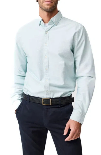 Rodd & Gunn Cambridge Original Fit Button-down Oxford Shirt In Green