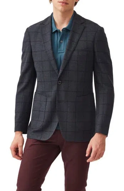 RODD & GUNN RODD & GUNN CAMPBELL POINT WINDOWPANE PLAID SPORT COAT
