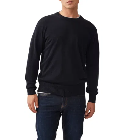 Rodd & Gunn Christchurch Knit Pullover Sweater In Midnight