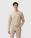 Rodd & Gunn Christchurch Knit Pullover Sweater In Camel
