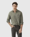 Rodd & Gunn Coromandel 2 Sports Fit Shirt In Green