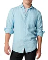 Rodd & Gunn Coromandel Linen Shirt In Inlet