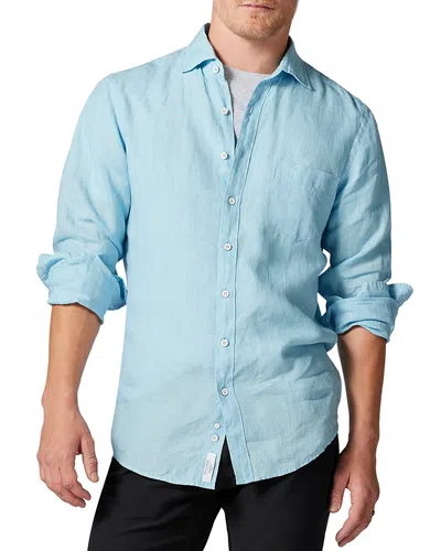 Rodd & Gunn Coromandel Linen Shirt In Inlet