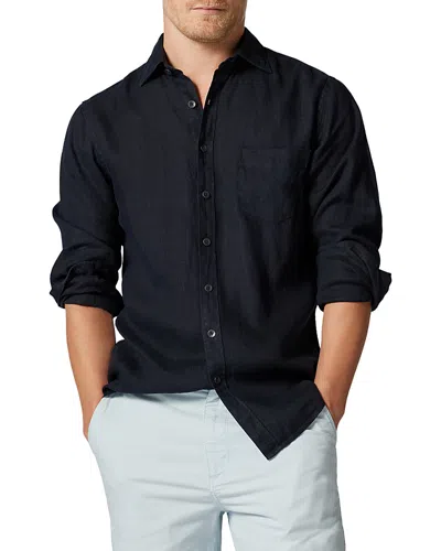 Rodd & Gunn Men's Coromandel Long-sleeve Woven Shirt In Midnight