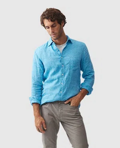 Rodd & Gunn Coromandel Sports Fit Shirt In Cobalt