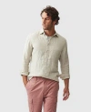 Rodd & Gunn Coromandel Sports Fit Shirt In Flax