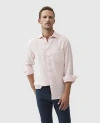 Rodd & Gunn Coromandel Sports Fit Shirt In Rosewater