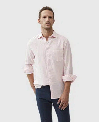 Rodd & Gunn Coromandel Sports Fit Shirt In Rosewater