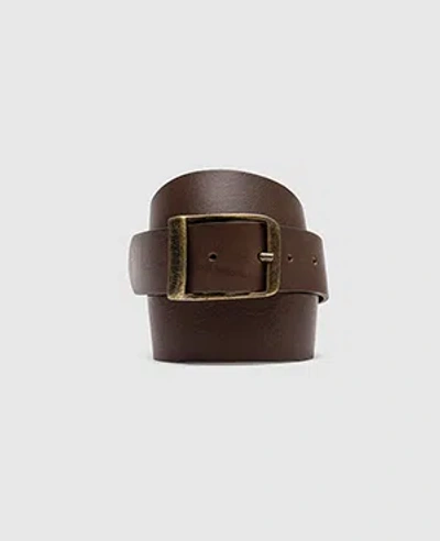 Rodd & Gunn Coronet Crescent Belt In Mud