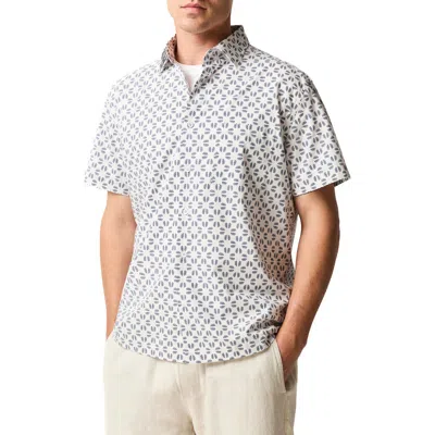 Rodd & Gunn Crown Hill Short Sleeve Button-up Shirt In White
