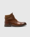 Rodd & Gunn Dunedin Military Boot In Tan Burnish