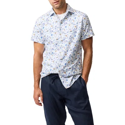 Rodd & Gunn Dunsirk Short Sleeve Button-up Shirt In Multi