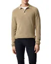 Rodd & Gunn Eastern Bush Regular Fit Knit Long Sleeve Polo Shirt In Brown