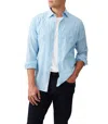 Rodd & Gunn Ferry Landing Sports Fit Stripe Button-up Shirt In Blue