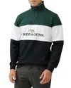 Rodd & Gunn Foresters Peak Quarter Zip Pullover In Forest