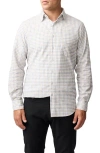 Rodd & Gunn Fox Street Long Sleeve Trim Fit Cotton Button-up Shirt In Black