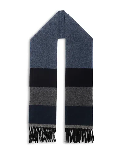 Rodd & Gunn Frankton Stripe Scarf In Blue