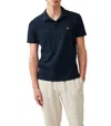 Rodd & Gunn Glen Albyn Textured Polo Shirt In Blue