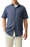 Rodd & Gunn Gowenbridge Short Sleeve Textured Cotton Button-up Shirt