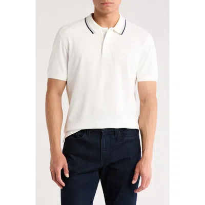 Rodd & Gunn Gowerville Tipped Polo In White