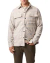 Rodd & Gunn Grey Town Button Front Overshirt In Gray
