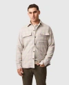Rodd & Gunn Grey Town Button Front Overshirt In Neutral
