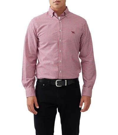 Rodd & Gunn Gunn Check Oxford Sports Fit Shirt In Multi