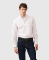 Rodd & Gunn Gunn Check Oxford Sports Fit Shirt In Rosewater