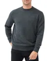 Rodd & Gunn Men's Mid-weight Cotton Crew Sweater In Charcoal