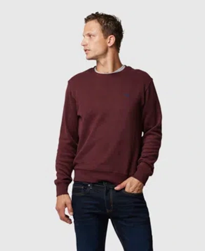 Rodd & Gunn Gunn Crew Neck Sweat In Port