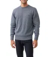 Rodd & Gunn Gunn Crew Neck Pullover Sweater In Gray