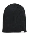 Rodd & Gunn Gunn Merino Wool Beanie In Charcoal