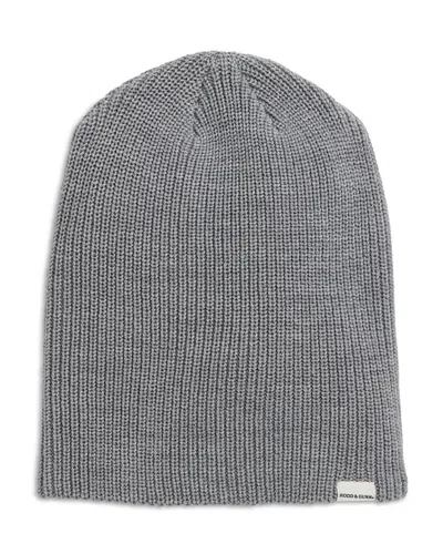 Rodd & Gunn Gunn Merino Wool Beanie In Smoke