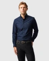 Rodd & Gunn Gunn Oxford Sports Fit Shirt In Black
