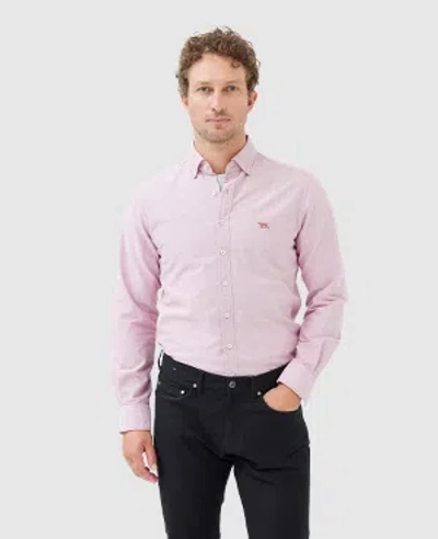 Rodd & Gunn Gunn Oxford Sports Fit Shirt In Merlot