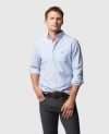 Rodd & Gunn North Island Solid Button-down Shirt In Sky