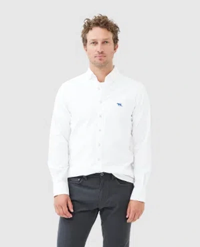 Rodd & Gunn Gunn Oxford Sports Fit Shirt In Snow
