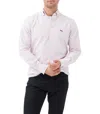 Rodd & Gunn Gunn Oxford Stripe Sports Fit Shirt In White
