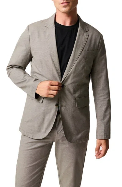 Rodd & Gunn Gunn Stretch Cotton Suit Jacket In Gray