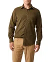 Rodd & Gunn Harrington Long Sleeve Sports Fit Shirt In Green