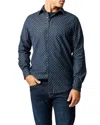Rodd & Gunn Harrington Long Sleeve Sports Fit Shirt In Purple