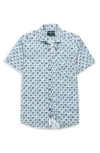 Rodd & Gunn Harvey Road Floral Short Sleeve Cotton Button-up Shirt