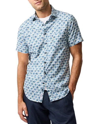 Rodd & Gunn Harvey Road Sports Fit Button Down Shirt In Blue
