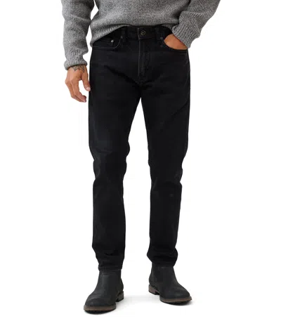 Rodd & Gunn Hira Slim Fit Italian Denim In Black