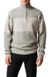 Rodd & Gunn Hudson Half-zip Sweater In Gray