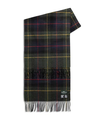 Rodd & Gunn Jackman Multi Check Wool & Cashmere Scarf In Yellow