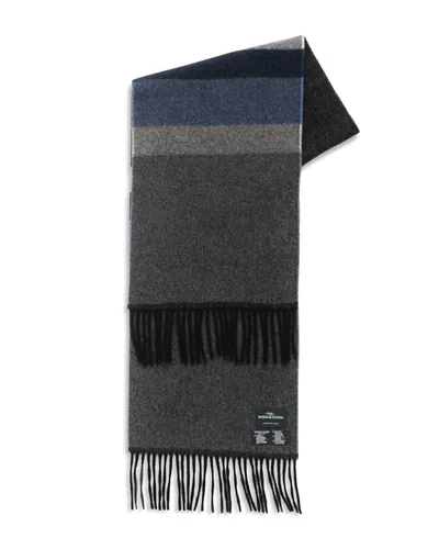 Rodd & Gunn Jacks Point Merino Wool Scarf In Blue