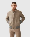 Rodd & Gunn - Lake Taylor Bomber Style Jacket In Fawn 009149-01 In Fawn