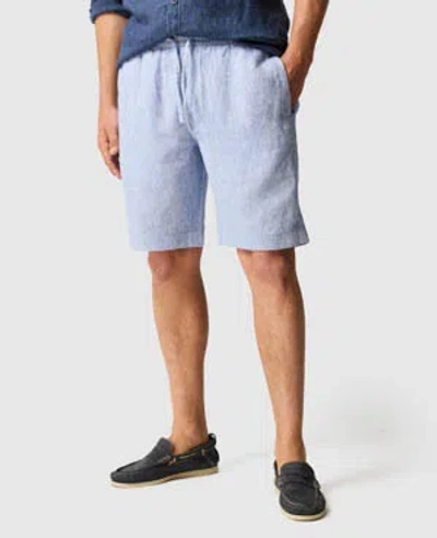 Rodd & Gunn Linen 9 Resort Shorts In Blue