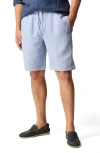 Rodd & Gunn Linen Shorts In Blue
